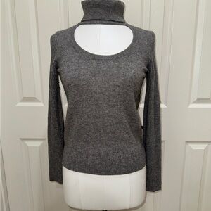 Diane Von Furstenberg Cutout Turtleneck Sweater